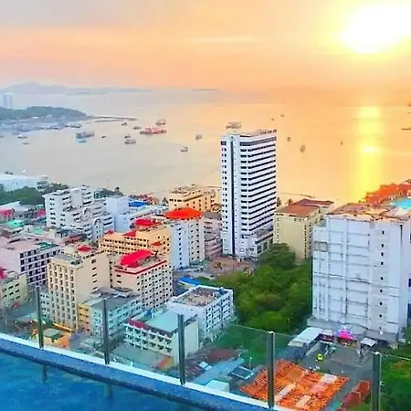 Central Pattaya - Infinity Pool Condo Pattaya View Exterior photo