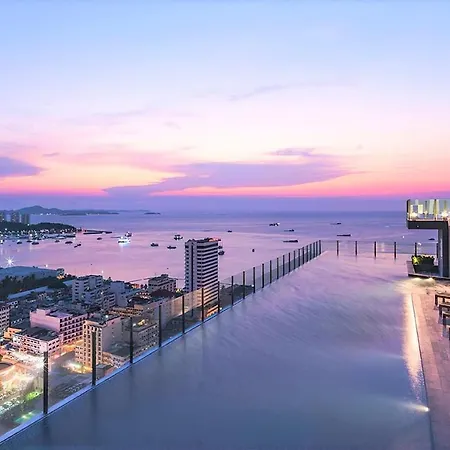Central Pattaya - Infinity Pool Condo Pattaya View Exterior photo